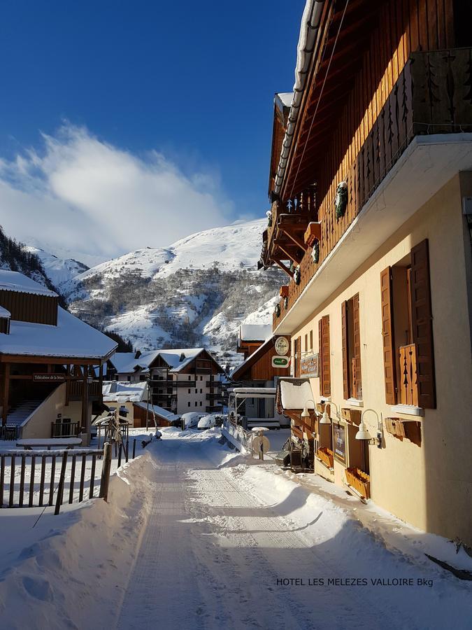 Hotel-Chalet Les Melezes Valloire Exterior foto